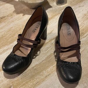 Anyi Lu Devine Pumps Black Block Heel